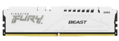 KINGSTON Pamięć DDR5 Fury Beast 128GB(4*32GB)/5600 CL40 biała