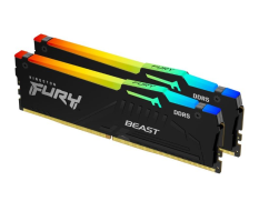 KINGSTON Pamięć DDR5 Fury Beast RGB 32GB(2*16GB)/6000 CL30 czarna