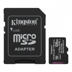 KINGSTON Karta pamięci microSD 128GB CL10 UHSI Industrial 