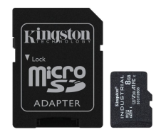 KINGSTON Karta pamięci microSD  8GB CL10 UHS-I Industrial bez adaptera 