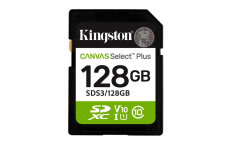 KINGSTON Karta pamięci SD 128GB Canvas Select Plus Gen3 150MB/s