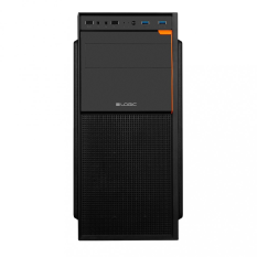 LOGIC CONCEPT Obudowa komputerowa J23 midi tower ATX USB 3.0 x 2 Czarna 