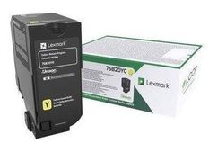 LEXMARK Toner CS/CX727,CS728 YELLOW 10K 75B20Y0