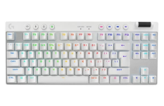 LOGITECH Klawiatura G Pro X TKL Lightspeed US White 