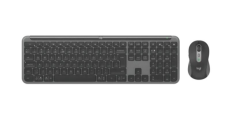 LOGITECH Zestaw mysz + klawiatura MK950 Sigantura Slim US Graphite 920-012490 
