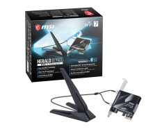 MSI Karta sieciowa Herald BE9400 WiFi 7 PCIe 