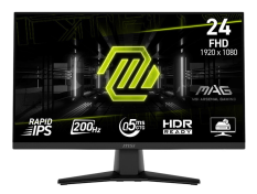 MSI Monitor MAG 242F     23.8 cala/LED/FHD/Flat/200Hz/Czarny