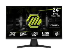 MSI Monitor 23.8 cala MAG 244F LED/FHD/Flat/200Hz/czarny
