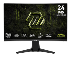 MSI Monitor 23.6 cala MAG 245C X24 LED/FHD/Curved/240Hz/czarny