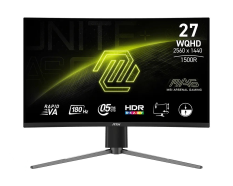 MSI Monitor  MAG 27CQ6PF    27 cali/LED/QHD/Zakrzywiony/180Hz/Czarny
