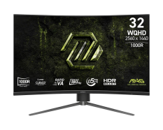 MSI Monitor MAG 325CQPF E18 31.5/LED/WQHD/LED/Zakrzywiony/180Hz/Czarny