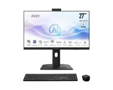 MSI Komputer All-in-One Modern AM273QP AI 1UM-07SEU W11P/Intel Core Ultra 7/32GB/1TB/UMA/27 cali/Czarny