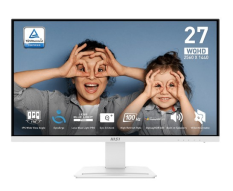 MSI Monitor PRO MP273QW E2 27 cali LED/FHD/Flat/100Hz/White 