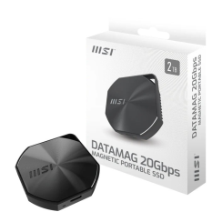 MSI Dysk zewnętrzny SSD DATAMAG 20Gbps 2TB