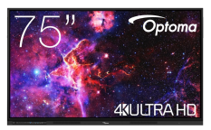 OPTOMA Monitor interaktywny 75 cali IFPD 3753RK H1F0H07BW101 