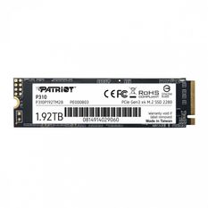 PATRIOT Dysk SSD P310 1.92TB m.2 2280 2100/1800 PCIe NVMe Gen3 x 4