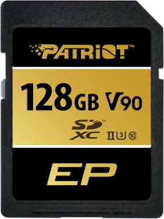 PATRIOT Karta pamięci microSDXC 128GB V90 UHS-II U3 C10 300/260MB/s