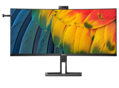 PHILIPS Monitor 40B1U6903CH 40 cali Curved IPS HDMIx2 DP HAS USB-C Kamera