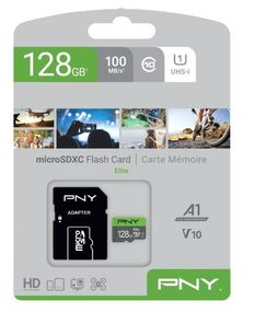 PNY Karta pamięci MicroSDXC 128GB P-SDU128V11100EL-GE 