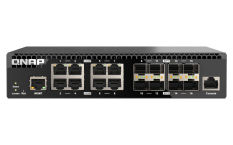QNAP Przełącznik zarządzany sieciowo QSW-M3216R-8S8T-EU 8x 10GbE RJ45 8x10GbE SFP+ 