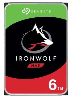 SEAGATE Dysk IronWolf 6TB 3,5 cala 256MB ST6000VN001