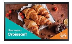 SAMSUNG Monitor profesjonalny QB24C-T 24cali Matowy, Dotykowy 16h/7 250(cd/m2) 1920x1080(FHD) S10 Player(Tizen7, VXT Ready) WiFi/BT 3lata d2d (LH24QBRBBGCXEN)