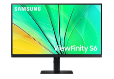 SAMSUNG Monitor 27 cale ViewFinity S60D IPS 2560x1440 WQHD 16:9 1xHDMI 1xDP 3xUSB 3.0 5ms PinP/PbyP 100Hz HAS+PIV płaski 3YOn-Site