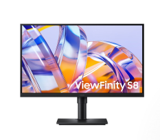 SAMSUNG Monitor 27 cali Viewfinity S80UH IPS 3840x2160 UHD 16:9 1xHDMI 1xDP 1xUSB-C 90W 3xUSB-A Easy Connection KVM PIP/PBP 5ms 60Hz HAS+PIV płaski 3YOn-Site 