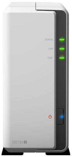 SYNOLOGY Serwer NAS DS120J 1x0HDD 800Mhz 512MB 1xGbE 2xUSB2.0