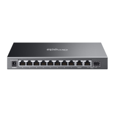 TP-LINK Przełącznik zarządzalny ES210GP Omada 10-Port Gigabit Easy Managed Switch with 8-Port PoE+ 