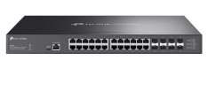 TP-LINK Przełącznik zarządzalny Omada 24-Port 10GBASE-T L2+ with 8 10GE  SFP+ Slots