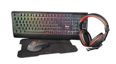 TRUST Zestaw gamingowy Ziva 4-in-1