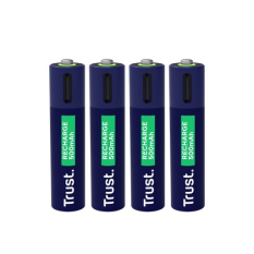 TRUST Baterie 4P AAA USB-C 