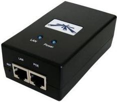 UBIQUITI PoE Adapter 48 VDC 0.5A POE-48-24W-G 
