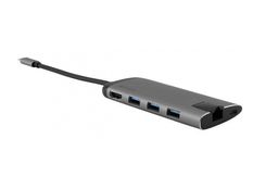 VERBATIM Multi Port USB-C 3.1, 3x USB 3.0, HDMI 4K, type-c, RJ-45, SD/micro SD 