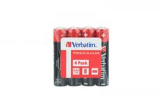 VERBATIM Bateria alkaliczna LR3 (AAA)(4szt.) shrink