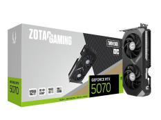 ZOTAC Karta graficzna GeForce RTX 5070 TWIN EDGE OC 12GB GDDR7 192bit 3DP/HDMI