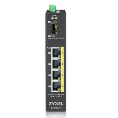 ZYXEL RGS100-5P Switch Unmanaged PoE SFP